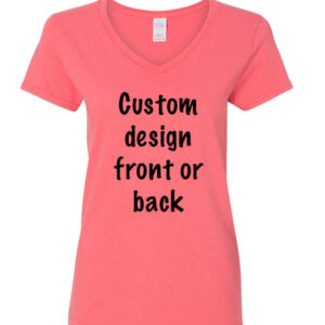 Ladies V-neck t-shirt